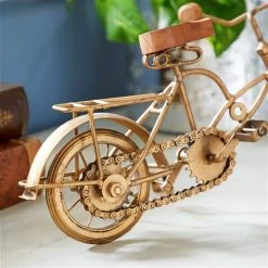 Budget ⌛ Grayson Lane 8-in x 11-in Bicycle Vintage Sculpture - Gold Metal 💯 -GRAYSON LANE Sales 2022 330861589 AlternateImage2 l