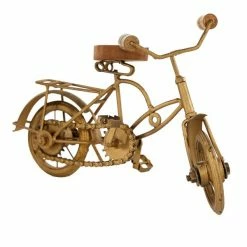 Budget ⌛ Grayson Lane 8-in x 11-in Bicycle Vintage Sculpture - Gold Metal 💯 -GRAYSON LANE Sales 2022 330861589 AlternateImage3 l
