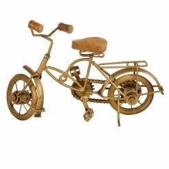 Budget ⌛ Grayson Lane 8-in x 11-in Bicycle Vintage Sculpture - Gold Metal 💯 -GRAYSON LANE Sales 2022 330861589 AlternateImage5 l