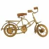 Budget ⌛ Grayson Lane 8-in x 11-in Bicycle Vintage Sculpture - Gold Metal 💯