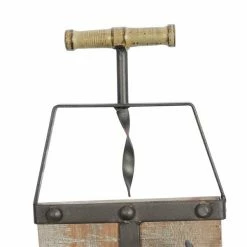 Cheap ⭐ Grayson Lane 32 In. x 8 In. Industrial Wine Holder Rack - Brown Wood ❤️ -GRAYSON LANE Sales 2022 330861593 AlternateImage2 l