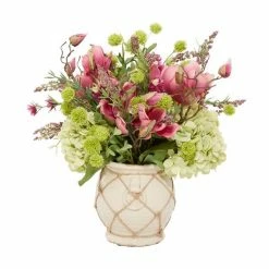 Budget 🎁 Grayson Lane 22-in x 20-in Natural Artificial Foliage - Multi Coloured Plastic and Ceramic 👏 -GRAYSON LANE Sales 2022 330861597 AlternateImage4 l