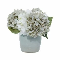 New 🎁 Grayson Lane 8-in x 11-in Natural Artificial Foliage - Teal Plastic and Ceramic 🤩