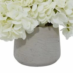 Budget ⌛ Grayson Lane 10-in x 10-in Natural Artificial Foliage - White Plastic and Ceramic 💯 -GRAYSON LANE Sales 2022 330861605 AlternateImage3 l