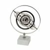 Best Sale 👏 Grayson Lane 18-in x 12-in Glam Globe - Silver Aluminum 💯