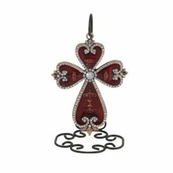 Cheapest 🛒 Grayson Lane Set of 3 7-in x 5-in Traditional Crosses - Multi Coloured Metal 🧨 -GRAYSON LANE Sales 2022 330861626 AlternateImage3 l