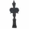 Outlet 🌟 Grayson Lane 24-in x 8-in Finial Vintage Sculpture - Black FibreGlass 👍