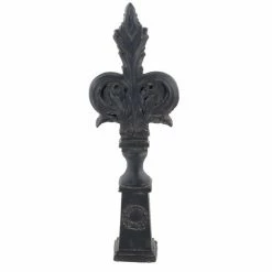 Outlet 🌟 Grayson Lane 24-in x 8-in Finial Vintage Sculpture - Black FibreGlass 👍
