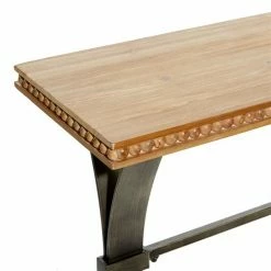 Best reviews of 👏 Grayson Lane Grayson Lane 31-in x 51-in Industrial Console Table - Brown Wood 👏 -GRAYSON LANE Sales 2022 330861634 AlternateImage3 l