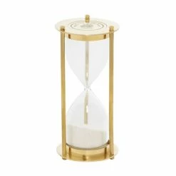 Promo 💯 Grayson Lane 6-in x 3-in x 3-in Traditional Timer - Gold Brass 💯 -GRAYSON LANE Sales 2022 330861646 AlternateImage4 l