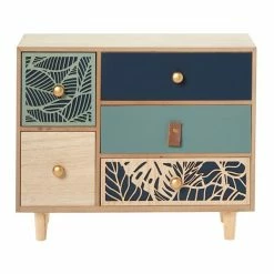 Cheap ✔️ Grayson Lane 10-in x 13-in Eclectic Jewelry Box - Blue Wood 🛒 -GRAYSON LANE Sales 2022 330861653 AlternateImage4 l
