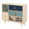 Cheap ✔️ Grayson Lane 10-in x 13-in Eclectic Jewelry Box - Blue Wood 🛒