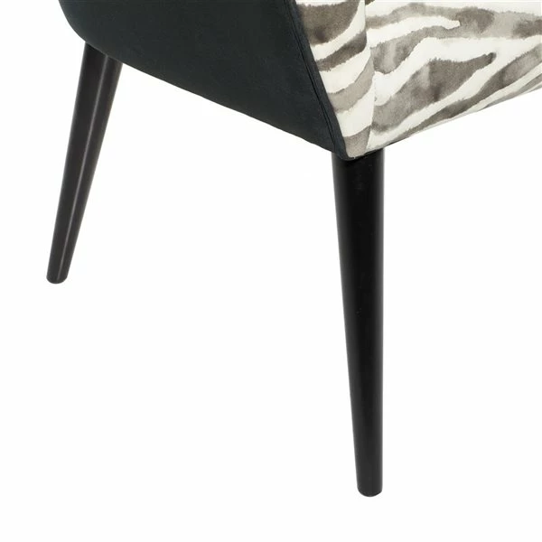 Cheap ๐ Grayson Lane 29-in x 32-in Contemporary Accent Chair - Black Wood โญ 4 Cheap ๐ Grayson Lane 29-in x 32-in Contemporary Accent Chair - Black Wood โญ - Image 4