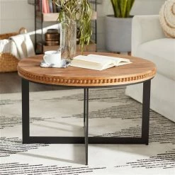 Wholesale 🤩 Grayson Lane 16-in x 30-in Industrial Coffee Table - Brown Wood ✨ -GRAYSON LANE Sales 2022 330861670 AlternateImage2 l