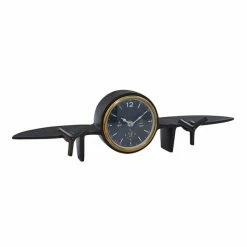 Flash Sale 🧨 Grayson Lane Analog Novelty Tabletop Standard Clock - 5-in x 18-in 😀