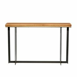 Cheapest 😍 Grayson Lane 52-in x 33-in Industrial Console Table - Brown Wood ⭐ -GRAYSON LANE Sales 2022 330861693 AlternateImage5 l