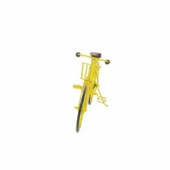 Hot Sale 🤩 Grayson Lane 10-in x 19-in Vintage Bicycle Sculpture - Yellow Metal 🧨 -GRAYSON LANE Sales 2022 330861695 AlternateImage4 l