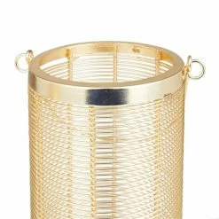 Brand new 😉 Grayson Lane 9-in x 8-in Glam Lantern - Gold Iron 🌟 -GRAYSON LANE Sales 2022 330861697 AlternateImage3 l
