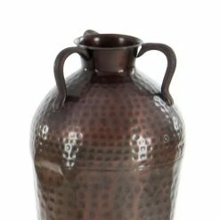 Cheap ⌛ Grayson Lane 28-in x 10-in Rustic Vase - Brown Metal 🔔 -GRAYSON LANE Sales 2022 330861700 AlternateImage2 l