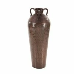 Cheap ⌛ Grayson Lane 28-in x 10-in Rustic Vase - Brown Metal 🔔 -GRAYSON LANE Sales 2022 330861700 AlternateImage4 l