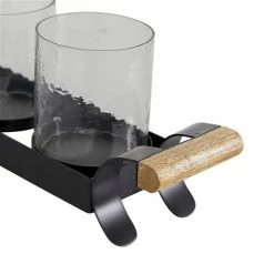 Cheap 🎉 Grayson Lane Set of 2 12.75-in, 21.25-in Candle Holder - Black Metal 🎉 -GRAYSON LANE Sales 2022 330861702 AlternateImage3 l