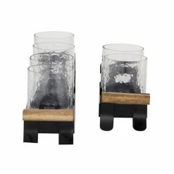 Cheap 🎉 Grayson Lane Set of 2 12.75-in, 21.25-in Candle Holder - Black Metal 🎉 -GRAYSON LANE Sales 2022 330861702 AlternateImage5 l