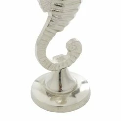 Best Pirce 👍 Grayson Lane Set of 2 18-in, 14-in Coastal Candle Holder - Silver Aluminum 🤩 -GRAYSON LANE Sales 2022 330861703 AlternateImage4 l