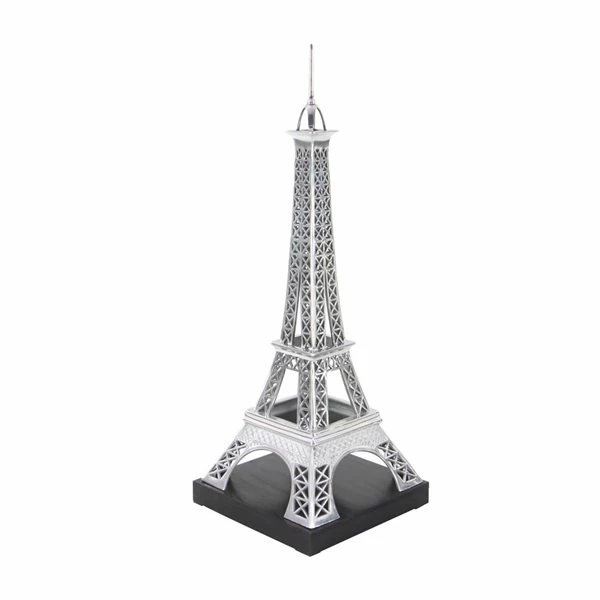 New 😍 Grayson Lane 42-in x 16-in Eiffel Tower Sculpture - Silver Aluminum 😀 5 New 😍 Grayson Lane 42-in x 16-in Eiffel Tower Sculpture - Silver Aluminum 😀 - Image 5