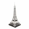 New 😍 Grayson Lane 42-in x 16-in Eiffel Tower Sculpture - Silver Aluminum 😀