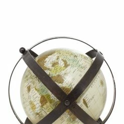 Cheap 🧨 Grayson Lane 12-in x 6-in Industrial Globe - Brown Aluminum 🥰 -GRAYSON LANE Sales 2022 330861711 AlternateImage2 l