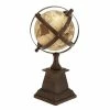 Cheap 🧨 Grayson Lane 12-in x 6-in Industrial Globe - Brown Aluminum 🥰