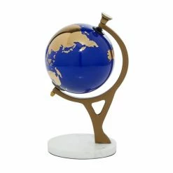 Best Pirce 🤩 Grayson Lane 9-in x 5-in Modern Decorative Globe - Gold Ceramic 🌟 -GRAYSON LANE Sales 2022 330861716 AlternateImage4 l