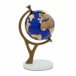 Best Pirce 🤩 Grayson Lane 9-in x 5-in Modern Decorative Globe - Gold Ceramic 🌟