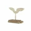 Discount 🌟 Grayson Lane 16-in x 18-in Vintage Sculpture - Beige Resin Wings 🌟