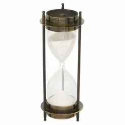 Wholesale 😍 Grayson Lane 7-in x 3-in x 3-in Traditional Timer - Brown Brass 💯