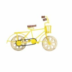 Budget 😉 Grayson Lane 9-in x 14-in Bicycle Vintage Sculpture - Yellow Metal 👏 -GRAYSON LANE Sales 2022 330861734 AlternateImage3 l