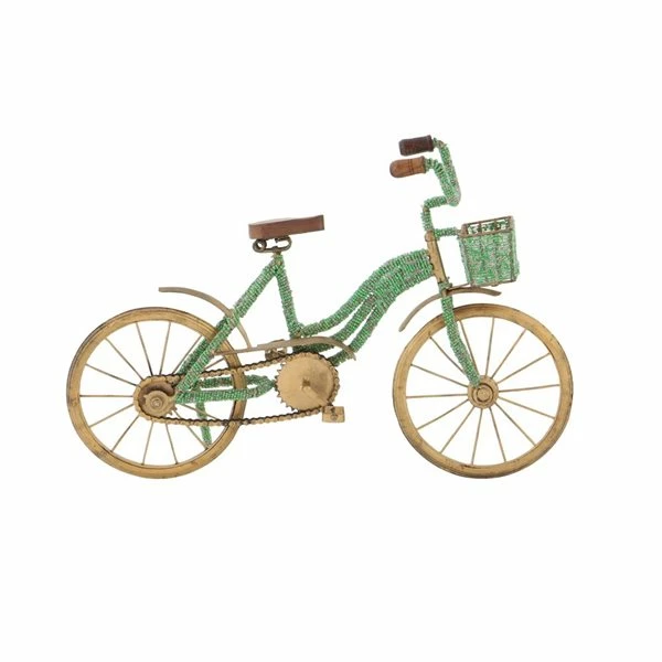 Deals 🎁 Grayson Lane 12-in x 18-in Vintage Bicycle Sculpture - Green Metal 🎁 4 Deals 🎁 Grayson Lane 12-in x 18-in Vintage Bicycle Sculpture - Green Metal 🎁 - Image 4