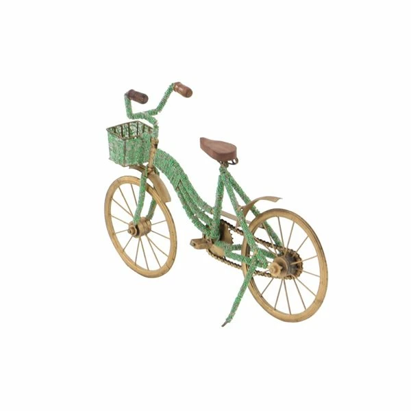 Deals 🎁 Grayson Lane 12-in x 18-in Vintage Bicycle Sculpture - Green Metal 🎁 5 Deals 🎁 Grayson Lane 12-in x 18-in Vintage Bicycle Sculpture - Green Metal 🎁 - Image 5