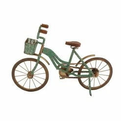 Deals 🎁 Grayson Lane 12-in x 18-in Vintage Bicycle Sculpture - Green Metal 🎁