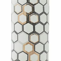 Deals 👍 Grayson Lane Set of 2 4-in x 9-in Contemporary Vase - White Dolomite 👏 -GRAYSON LANE Sales 2022 330861759 AlternateImage2 l