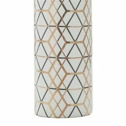 Deals 👍 Grayson Lane Set of 2 4-in x 9-in Contemporary Vase - White Dolomite 👏 -GRAYSON LANE Sales 2022 330861759 AlternateImage3 l