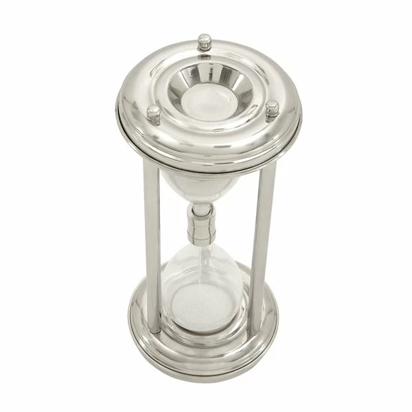 Outlet ๐ฏ Grayson Lane 19-in x 9-in x 9-in Glam Timer - Silver Aluminum โ 5 Outlet ๐ฏ Grayson Lane 19-in x 9-in x 9-in Glam Timer - Silver Aluminum โ - Image 5