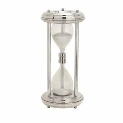 Outlet 💯 Grayson Lane 19-in x 9-in x 9-in Glam Timer - Silver Aluminum ⌛