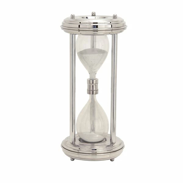Outlet ๐ฏ Grayson Lane 19-in x 9-in x 9-in Glam Timer - Silver Aluminum โ 1 Outlet ๐ฏ Grayson Lane 19-in x 9-in x 9-in Glam Timer - Silver Aluminum โ