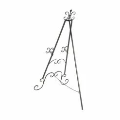 Best Sale 👏 Grayson Lane 49-in x 23-in Traditional Easel - Black Iron 😀 -GRAYSON LANE Sales 2022 330861770 AlternateImage4 l