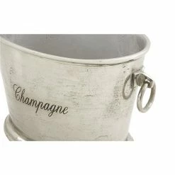 Deals 🎉 Grayson Lane 10-in x 17-in Traditional Wine Holder Bucket - Silver Metal 😉 -GRAYSON LANE Sales 2022 330861773 AlternateImage2 l