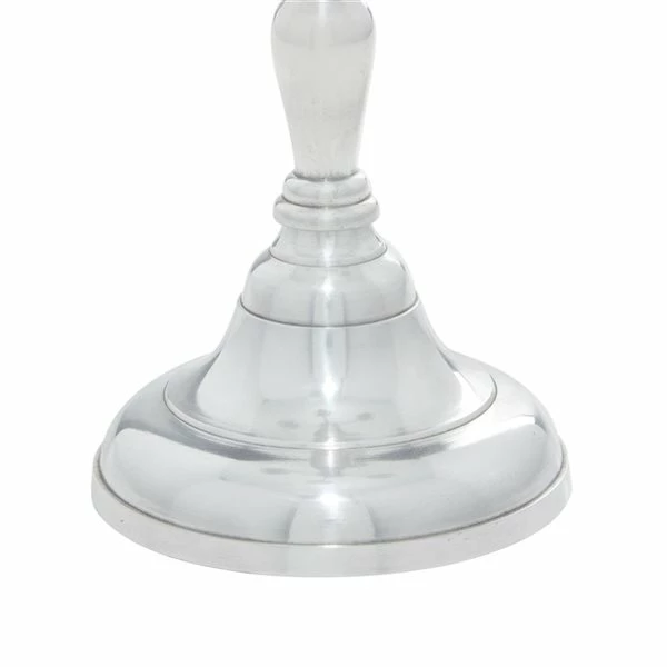 Hot Sale π Grayson Lane 23-in x 10-in Traditional Candlestick Holders -Silver Metal π 4 Hot Sale π Grayson Lane 23-in x 10-in Traditional Candlestick Holders -Silver Metal π - Image 4