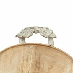 Top 10 🤩 Grayson Lane Set of 3 13-in, 15-in, 17-in Farmhouse Tray - Brown Mango Wood ✨ -GRAYSON LANE Sales 2022 330861780 AlternateImage2 l