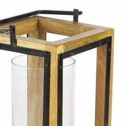 Deals 🎉 Grayson Lane 22-in x 8-in Traditional Candle Holder Lantern - Natural Brown Mango Wood 🔥 6 Deals 🎉 Grayson Lane 22-in x 8-in Traditional Candle Holder Lantern - Natural Brown Mango Wood 🔥 -GRAYSON LANE Sales 2022 330861790 AlternateImage3 l