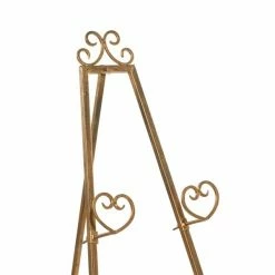 Best Sale ⭐ Grayson Lane 48-in x 23-in Traditional Easel - Gold Iron 🎉 -GRAYSON LANE Sales 2022 330861792 AlternateImage3 l